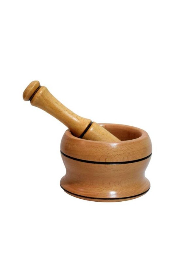 Large wood Mortar And Pestle - Image 2