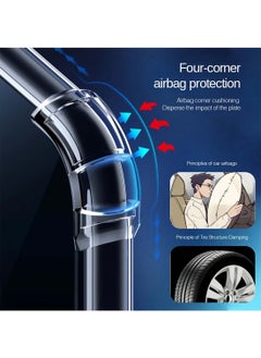 Wtech Apple iPhone 16 Pro Max 2024 TPU Bumper Corners with Hard PC Case Cover - Clear  - Image 3
