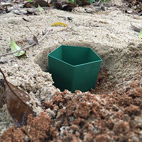 Beslands 5 Pcs Plastic Box 3.9" x 2.4" x 2.8" (Green) - Image 3