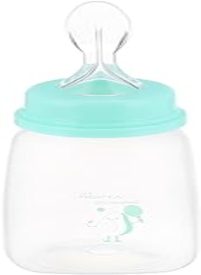 La Frutta La Frutta (feeding bottle with spoon 150ml & PVC Baby Bib with baby feeding mat) 