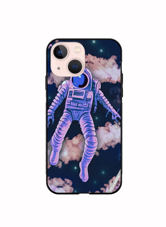 VR CREATIVE Protective Case Cover For Apple iPhone 14 Plus Retro Style Vibrant Space Scene Design Multicolour - Image 1