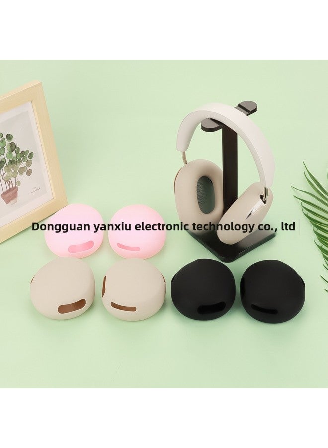 Suitable For Sonos Ace Headset Earphone Case Ear Cap Head Beam Skeleton Ear Mask Shell Silicone Earplug Case-Color:Ear Cap Shell Cover Off-white-Model:Sonos Ace  - Image 4