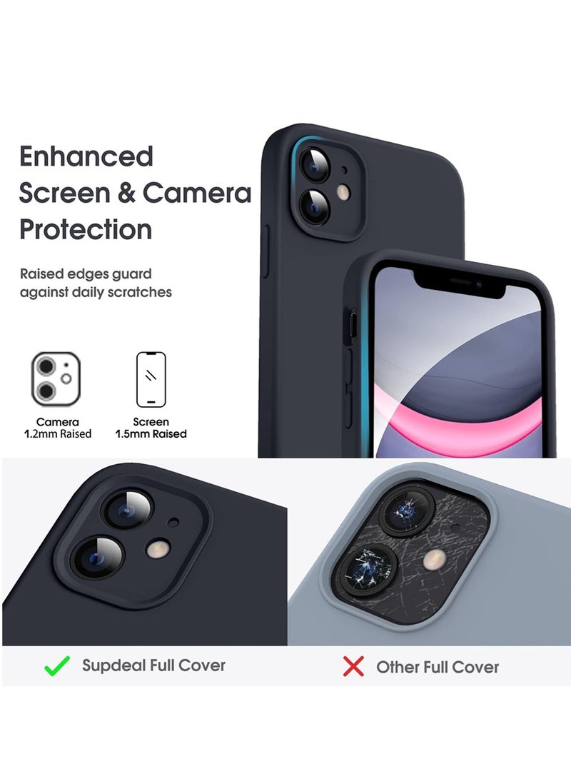 WRISTWISE Case Cover for iPhone 11 - [Camera All-Round Protection] [Soft Microfiber Lining Anti-Scratch] Shockproof Phone Case Cover, Black - Image 2