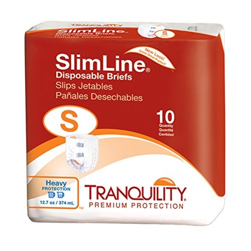 Tranquility Slimline Original Adult Disposable Brief SM 20 ct - Image 2