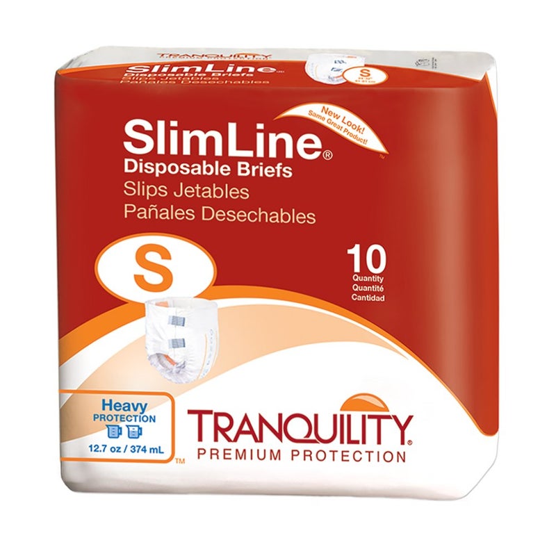 Tranquility Slimline Original Adult Disposable Brief SM 20 ct - Image 3