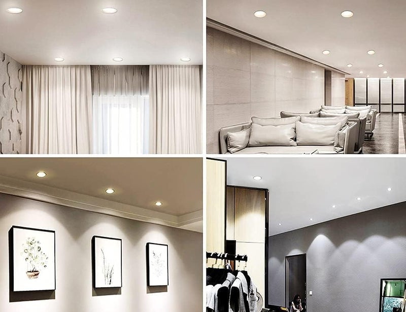 إضاءة LED مدمجة 7 واط، 630 لومن، زاوية شعاع 60°، عبوة من 4 - بيضاء - Image 4