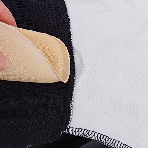 SPFAS KUKOME Women's Ballet Dance Leotards Dance Bodysuit 3/4 Sleeve Leotards - Image 5
