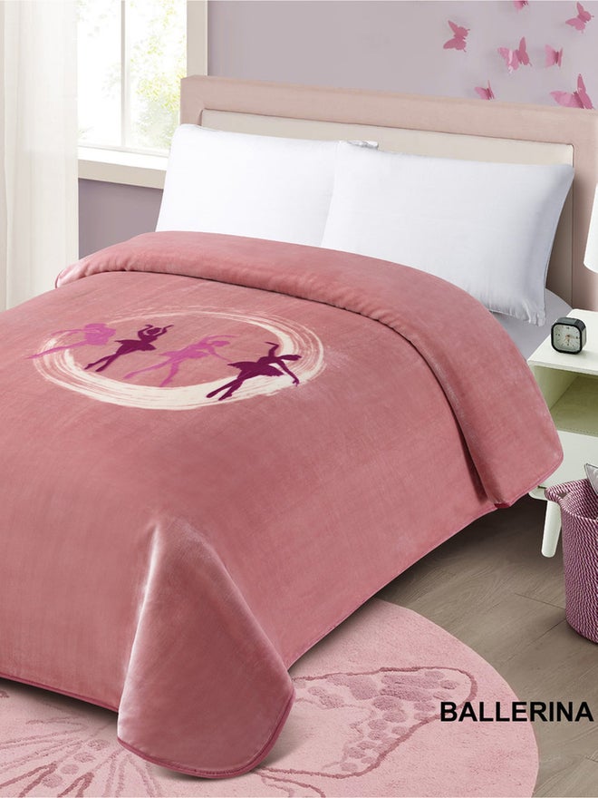 CANNON Printed Junior Blanket 160X220Cm - Ballerina