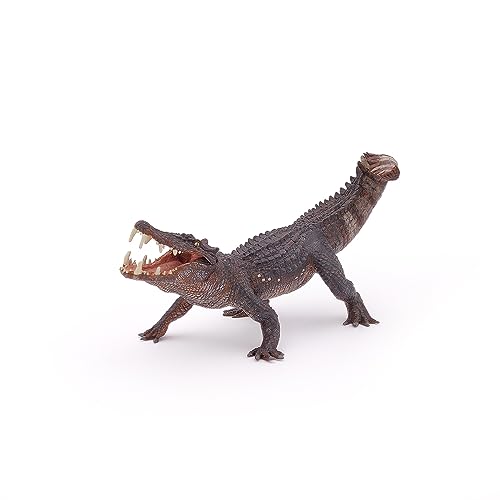Papo - Kaprosuchus - Realistic Figurine - for Ages 3+ - Dinosaurs Collection - Hand Painted - Highly Detailed - Durable and Educational - Gift Idea - Collectable - Prehistoric Reptile - Image 4