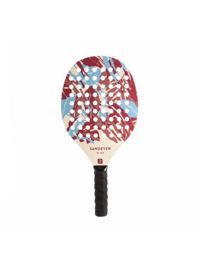 SANDEVER Beach Tennis Racket Set Experience - Red  - Image 2