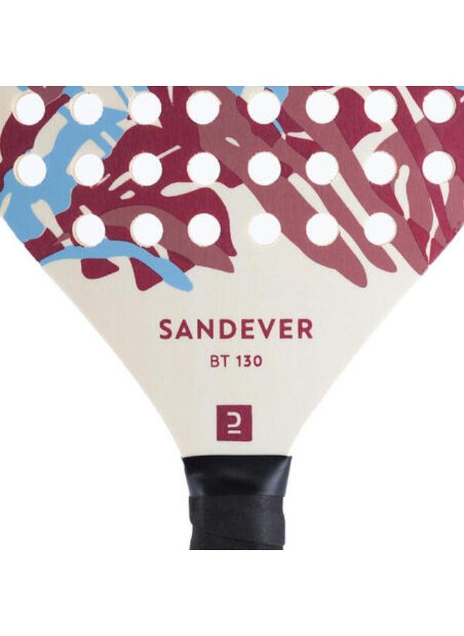 SANDEVER Beach Tennis Racket Set Experience - Red  - Image 3