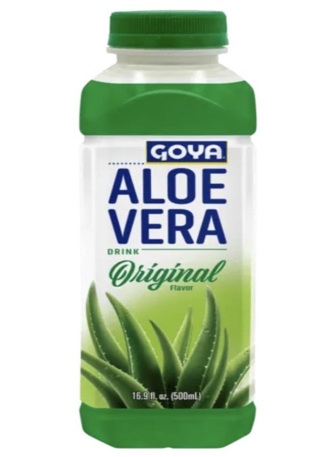 Goya Aloe Drink Original, 16.9 oz, 2-Pack - Image 1