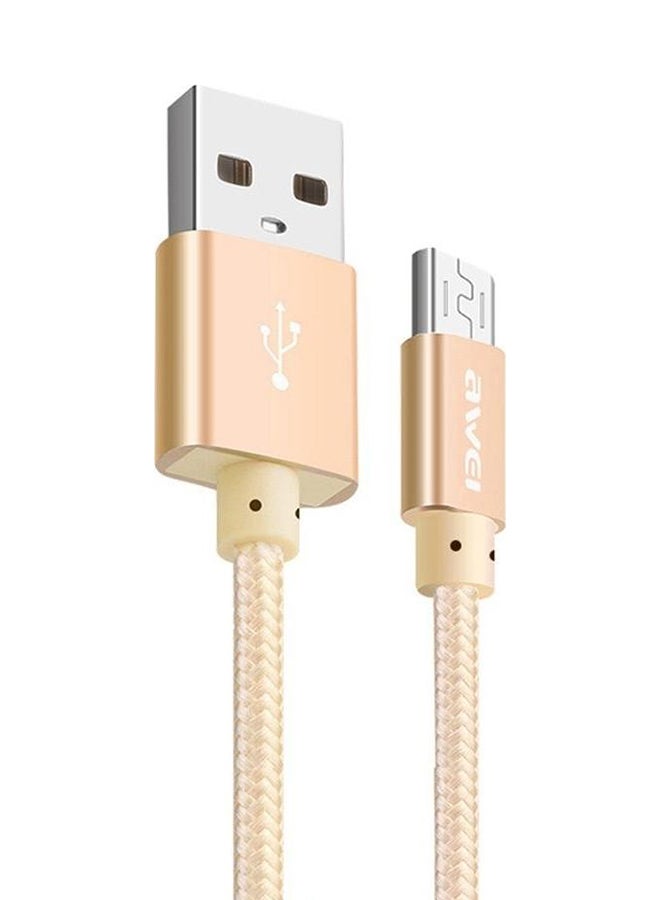 كابل شحن ومزامنة بيانات بمنفذ Micro USB