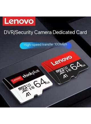 بطاقة micro SD عالية السرعة بسعة 64 جيجابايت باللون الرمادي الداكن، فئة أداء A1، سرعة قراءة 100 ميجابايت/ثانية، بطاقة ذاكرة عالمية للهواتف والكاميرات وأجهزة المراقبة - view 5