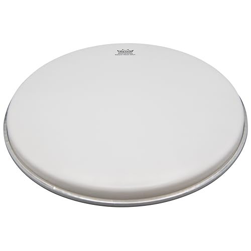 Remo رأس بانجو ريمو P-190 ويذر كينغ ستاندرد - 11 بوصة - يناسب بانجوس 5 و 6 أوتار - رأس مائل أبيض مزخرف عالي التاج - Image 1