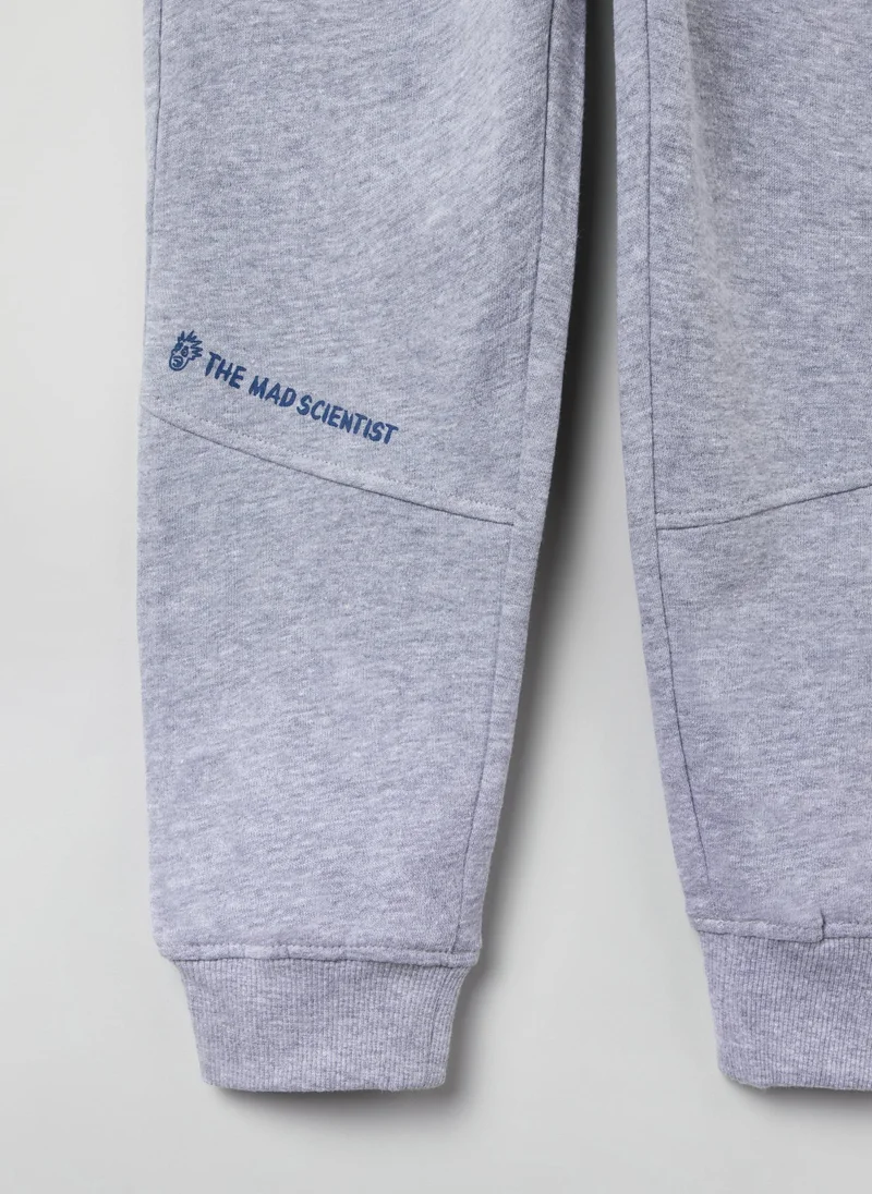 Ovs OVS Plush Joggers With Drawstring