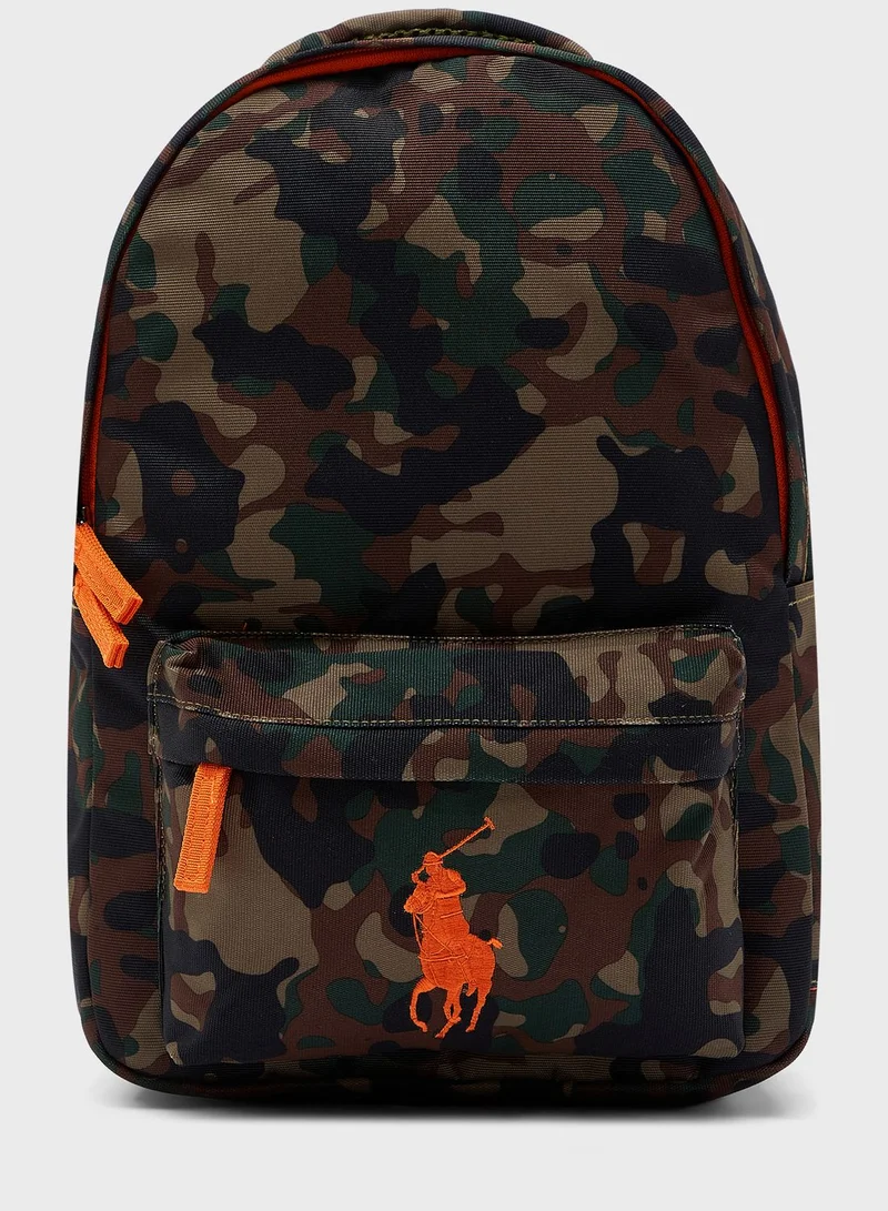POLO RALPH LAUREN Front Zip Pocket Backpack