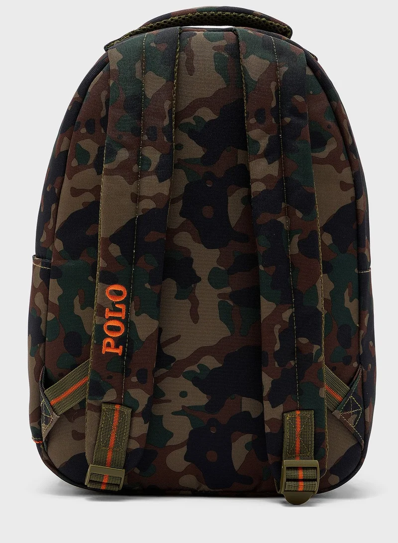 POLO RALPH LAUREN Front Zip Pocket Backpack