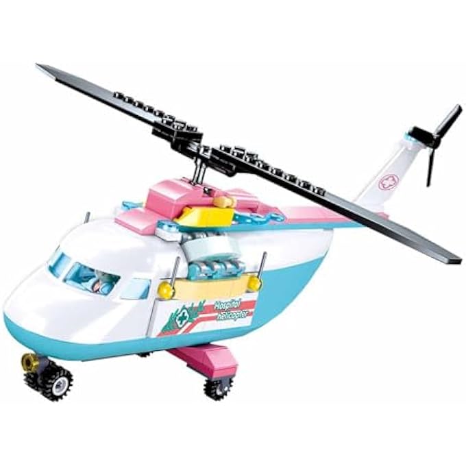 GIRLS DREAM -HELICOPTER(163PCS) - Image 4