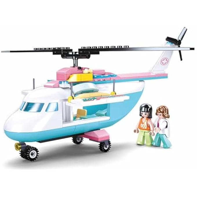 GIRLS DREAM -HELICOPTER(163PCS) - Image 2