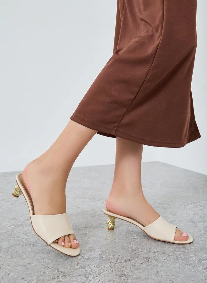 Raid Athena Feature Heel Mules