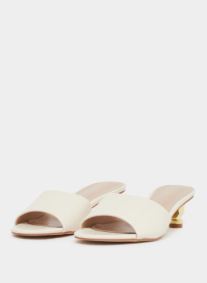 Raid Athena Feature Heel Mules - Image 3