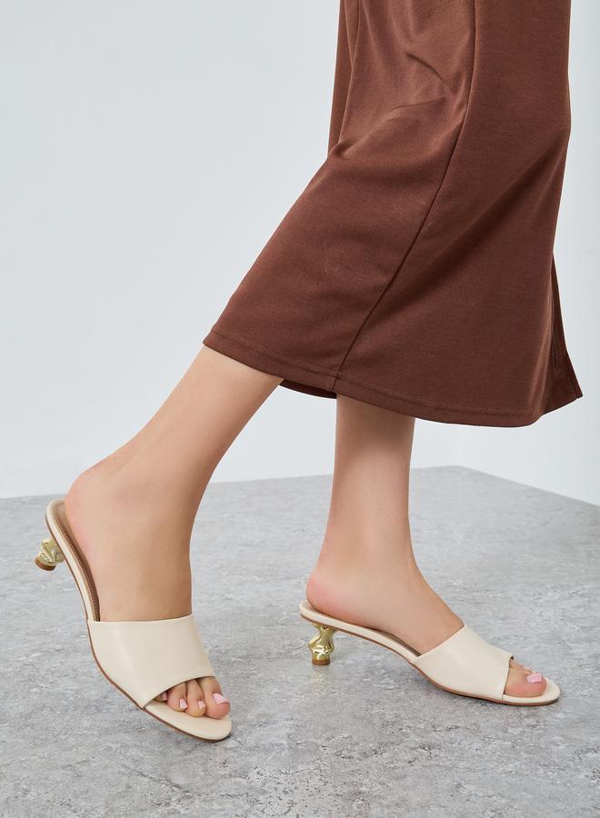 Raid Athena Feature Heel Mules - Image 2