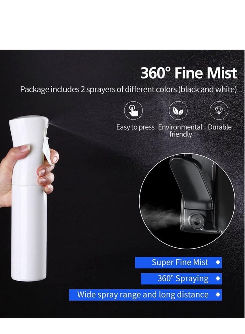 Lifenpure Continuous Hair Spray Bottle Fine Mist Water Sprayer 300 ml - Image 4