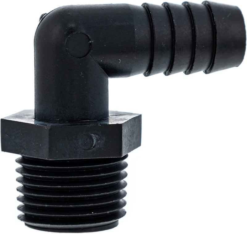 EXCMARK 120-8673 Hose Barb Elbow Fitting ZS3624 Junior Stand On Sprayer 135-9607 - Image 1