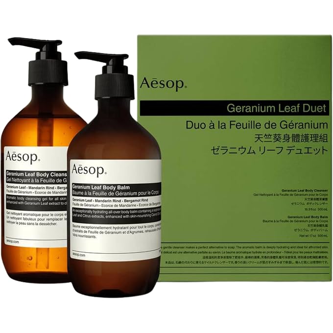 Aesop Geranium Leaf Duet | Paraben, Cruelty-free & Vegan - Image 1