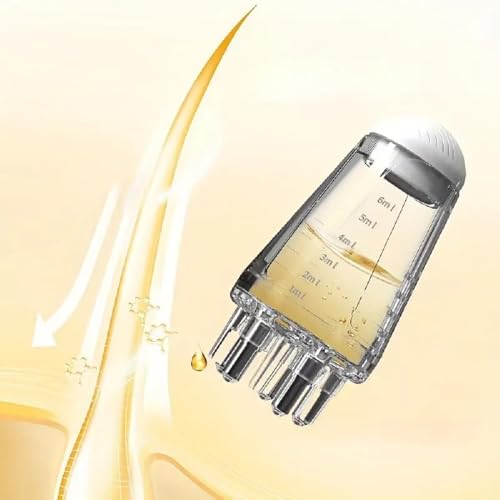 B-BUCKET ETSAP Hair Oil Applicator Comb, Smooth Root Comb Applicator Bottle For Scalp Oil, Anti Hair Loss Lotion Dispenser, Anti-Leak, 6Ml Scale Control, Salon Care, Oily/Greasy Hair - Image 5