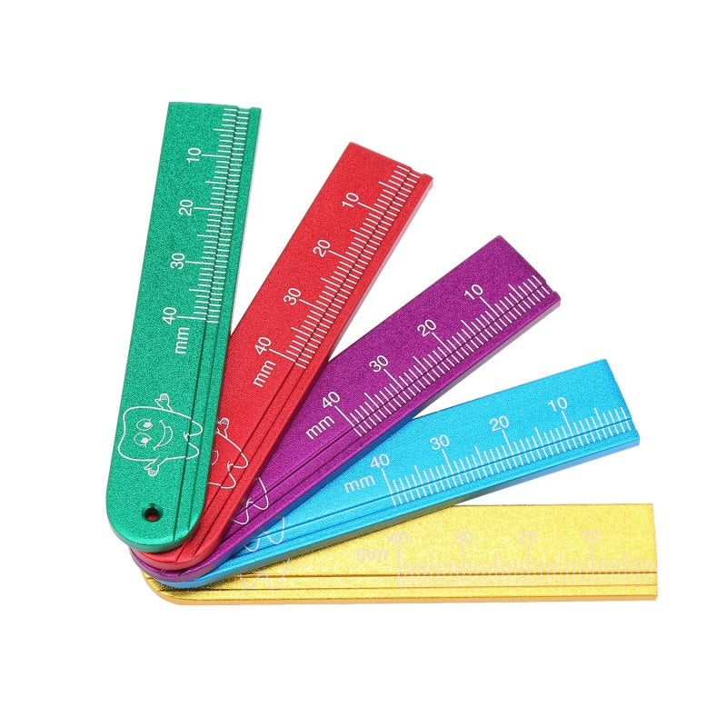 Dental Instrument: 135℃ Autoclavable High Precision Measuring Block - Non-Deforming Durable Aluminum Alloy Precision Ruler for Endodontic Dental Procedures - Image 5