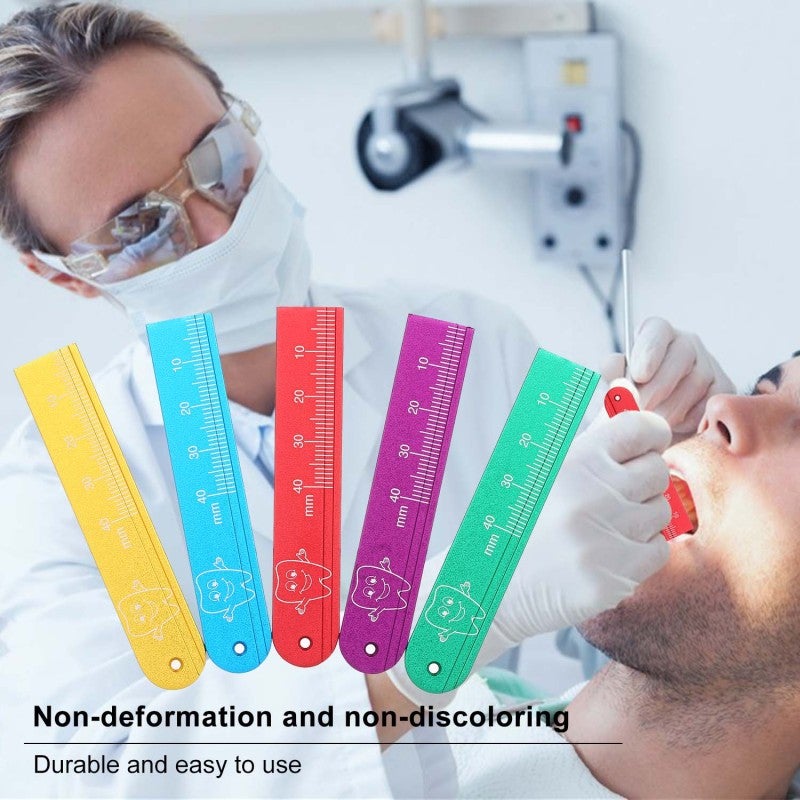 Dental Instrument: 135℃ Autoclavable High Precision Measuring Block - Non-Deforming Durable Aluminum Alloy Precision Ruler for Endodontic Dental Procedures - Image 3