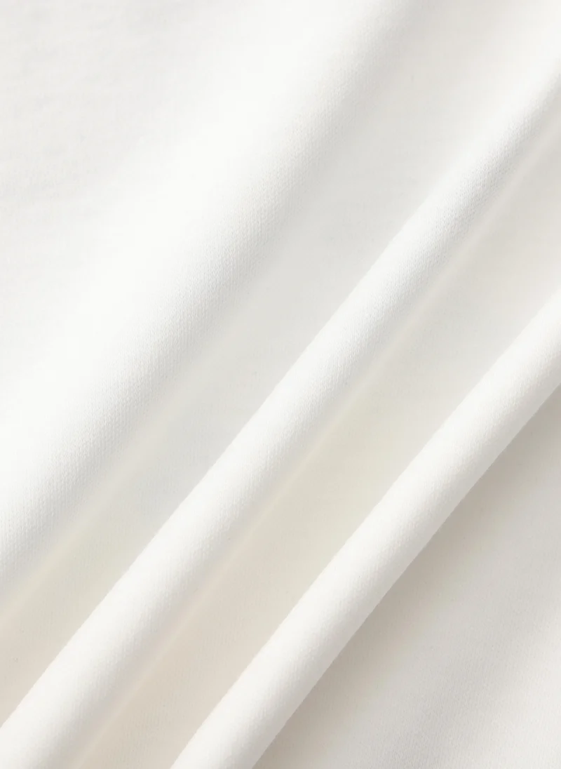 Balabala White Kids Boys Round v-neck short-sleeved T-shirt for Men | Best Price UAE