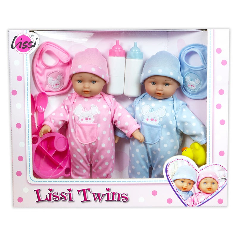 Lissi 11" Twin Baby Dolls - Image 2
