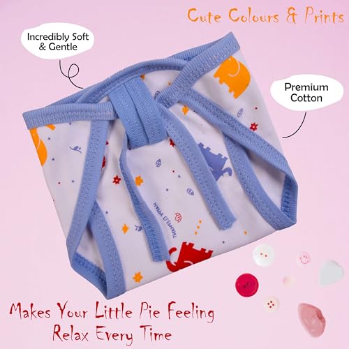 Toddylon Baby Products New Born Baby Clothes | Cloth Diapers | Langots | Nappies | Cotton | Reusable | Washable | Nappy (0-6 Months, Pack of 20) - Image 4