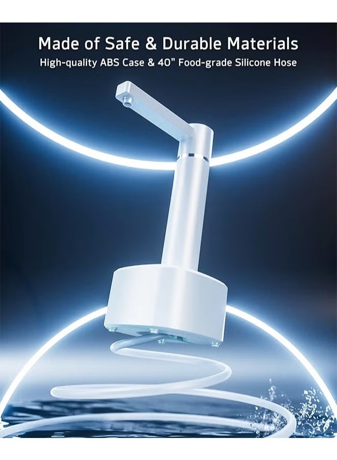 EETU Water Dispenser For 5 Gallon Bottle,Intelligent Desktop Water Bottle Dispenser,Dual-Purpose Automatic Water Pump For Universal Bottle,Water Jug Dispenser Suitable For Home,Office,Outdoor - Image 5