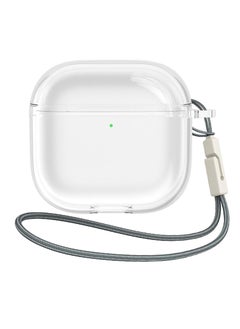 Generic Case Compatible with AirPods 4 NC Case Cover Clear for Airpod 4 NC Case, Compatible with AirPods 4th NC Generation Case, Shock Resistant & Drop Protection Cover Case with Lanyard, for Airpods 4 NC Cases  - Image 1