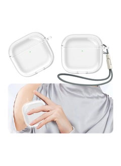 Generic Case Compatible with AirPods 4 NC Case Cover Clear for Airpod 4 NC Case, Compatible with AirPods 4th NC Generation Case, Shock Resistant & Drop Protection Cover Case with Lanyard, for Airpods 4 NC Cases  - Image 3