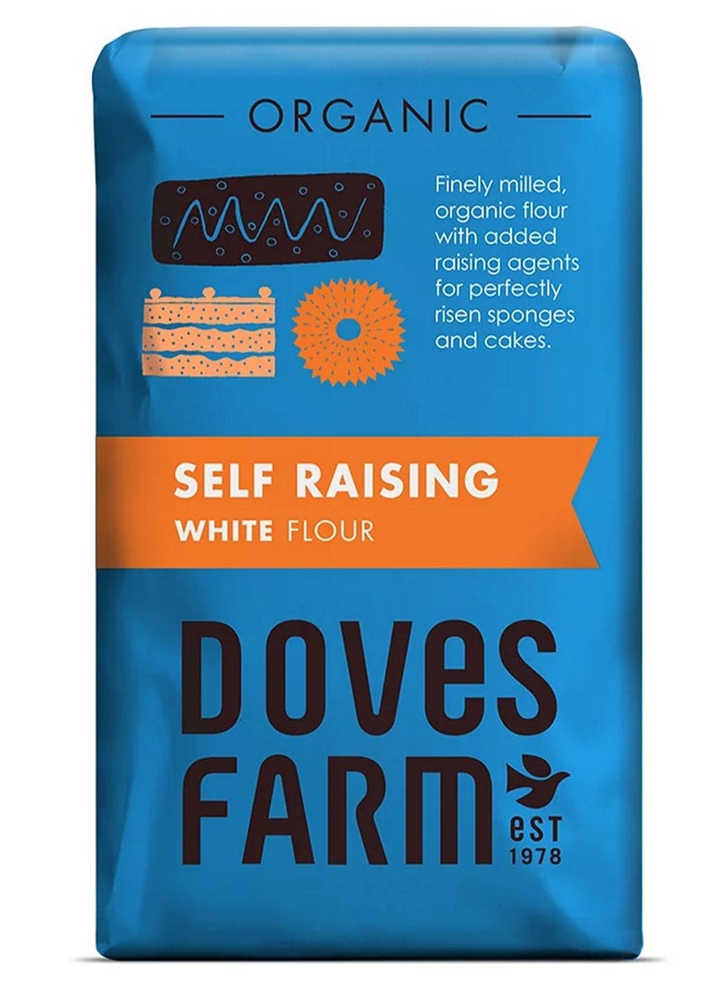 Doves farm - Organic Slef Raising White Flour 1 Kg - Image 1