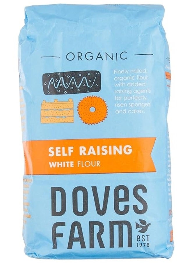Doves farm - Organic Slef Raising White Flour 1 Kg - Image 1
