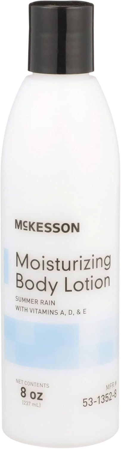 McKesson Moisturizing Body Lotion with Vitamins A D E Summer Rain Scent 8 oz 1 Count