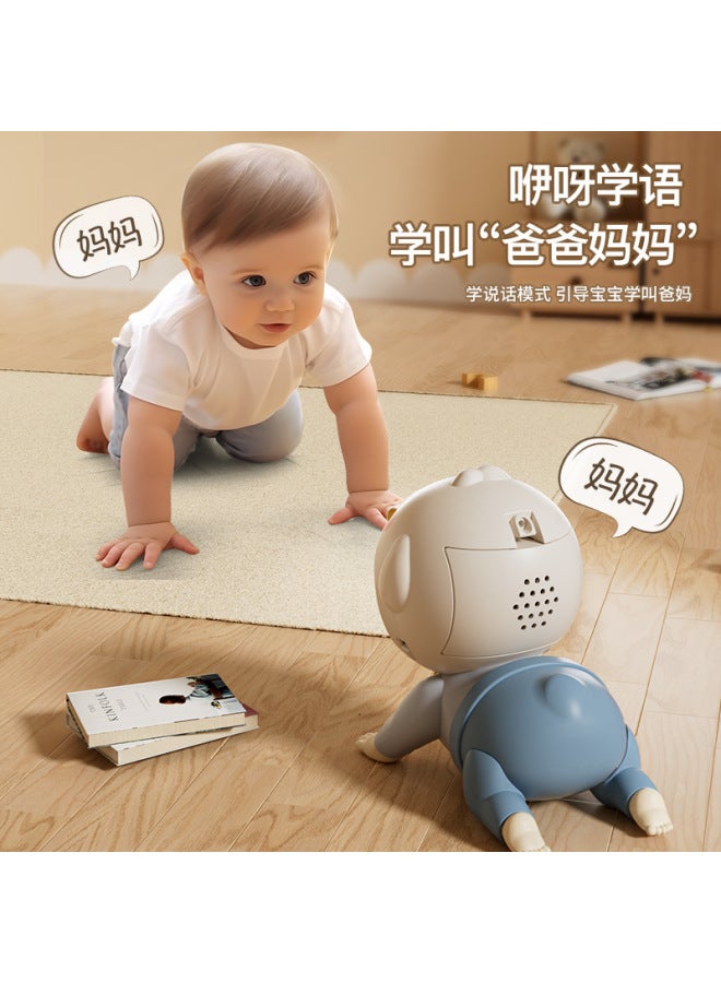 Baby Crawling Baby Practice Head-up Artifact Crawling 0-1 Years Old Baby Training Guide Doll Crawling Electric Educational Toys - Image 4