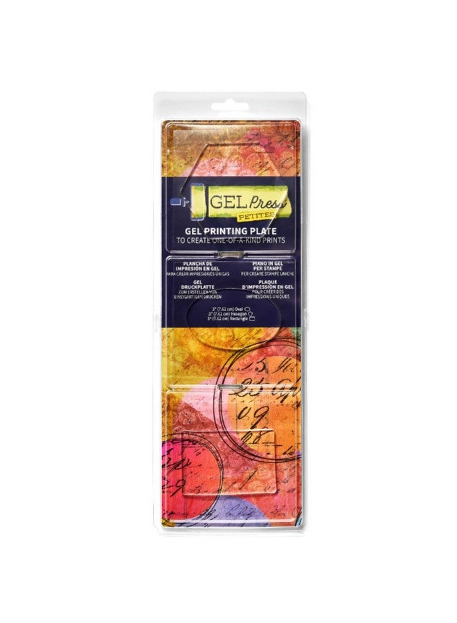 Gel Press Petites 3" Hex Oval Rectangle 10812 Hex - Image 1