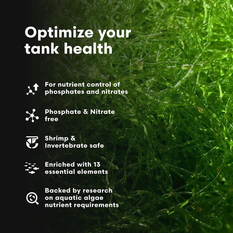 Brightwell Aquatics - ChaetoGro - Algae Nutrient Supplement for Chaetomorpha Growth in All Marine Fish Tanks - Multi-Nutrient Aquarium Water Treatments, 8.45 fl oz - Image 4