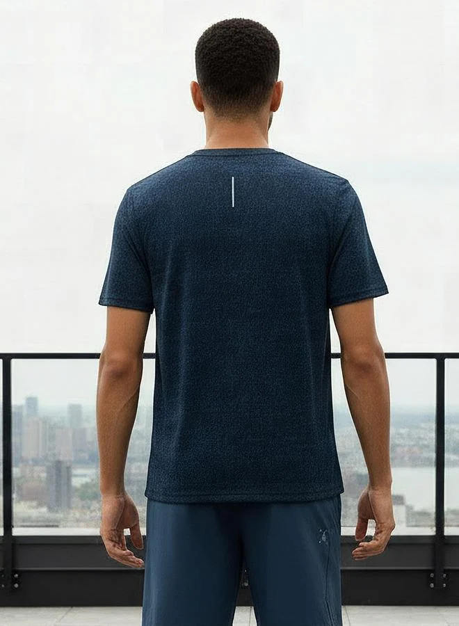 Splash Active BLUE Men Performance T shirt for Men | Best Price UAE