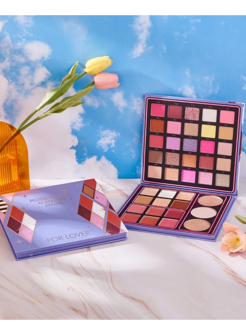FOR LOVER Rosewood 40 Colors Pallte - Image 1
