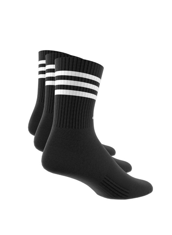 Adidas 3Stripes Cushioned Sportswear Crew Socks 3 Pair Pack - Image 4