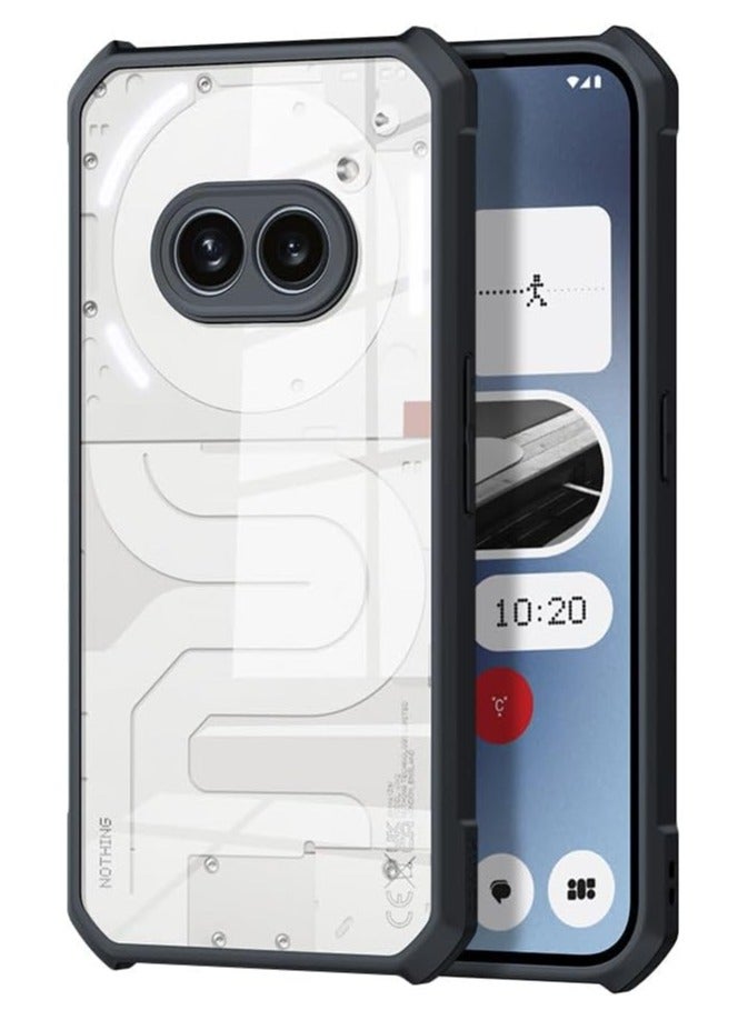 VKL Nothing Phone 2a Case Clear Transparent Phone Cover Shockproof Bumper Protective Case For Nothing Phone 2a - Image 1