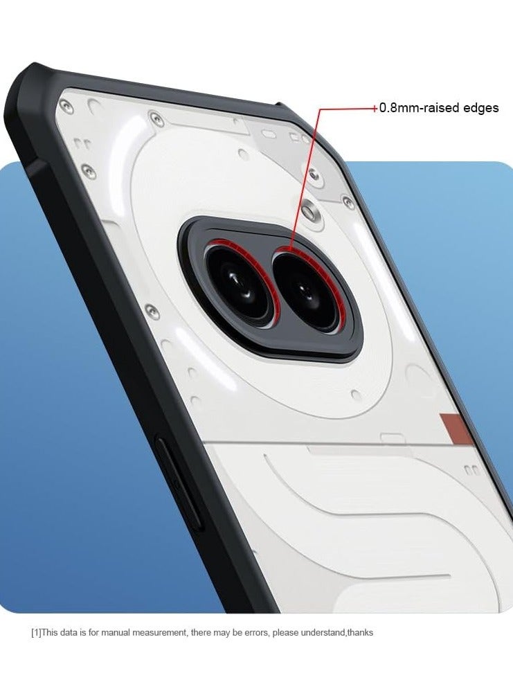 VKL Nothing Phone 2a Case Clear Transparent Phone Cover Shockproof Bumper Protective Case For Nothing Phone 2a - Image 4